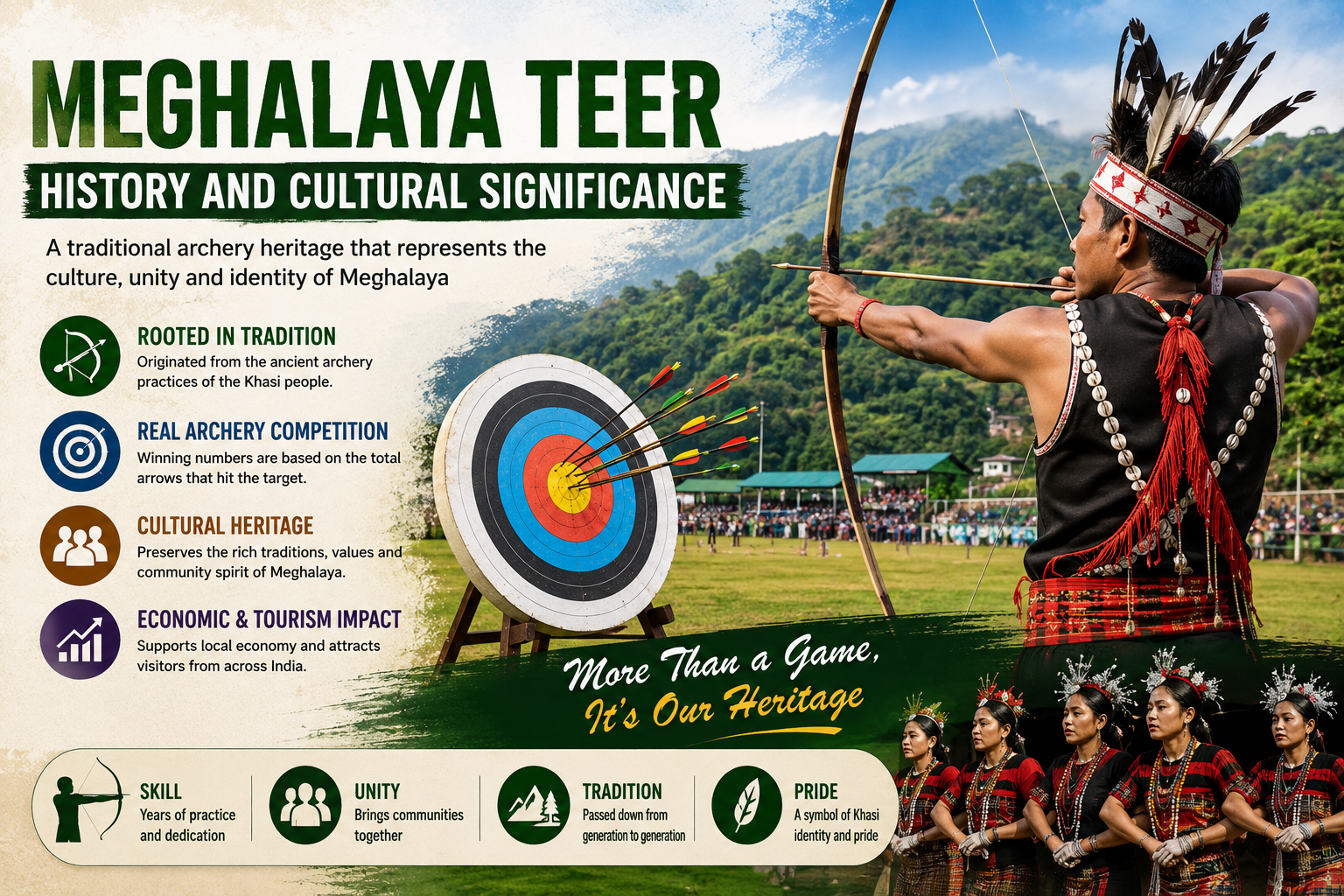 Meghalaya Teer History and Cultural Significance: A Complete Guide to the Traditional Archery Heritage